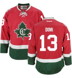 Youth Reebok Montreal Canadiens #13 Max Domi Authentic Red New CD NHL Jersey
