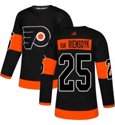 Youth Adidas Philadelphia Flyers #25 James Van Riemsdyk Premier Black Alternate NHL Jersey