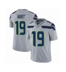 Men's Seattle Seahawks #19 Penny Hart Gray Vapor Untouchable Limited Stitched Jersey