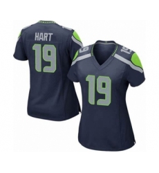 Women's Seattle Seahawks #19 Penny Hart Nike Navy Blue Game Jersey