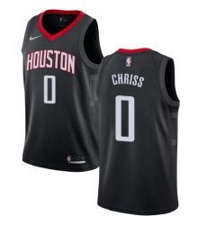 Men's Nike Houston Rockets #0 Marquese Chriss Swingman Green Salute to Service NBA Jersey