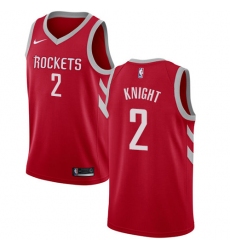 Youth Nike Houston Rockets #2 Brandon Knight Swingman Red NBA Jersey - Icon Edition