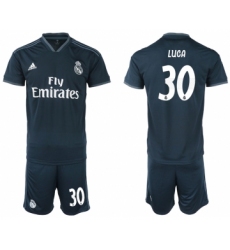 2018-19 Real Madrid 30 LUCA Away Soccer Jersey