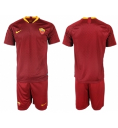 2018-19 Roma Home Soccer Jersey