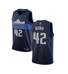Youth Dallas Mavericks #42 Maxi Kleber Swingman Navy Blue Basketball Jersey Statement Edition