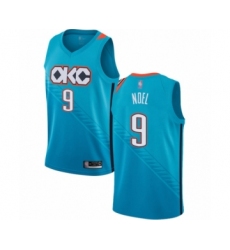 Youth Oklahoma City Thunder #9 Nerlens Noel Swingman Turquoise Basketball Jersey - City Edition