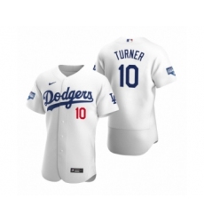 Men's Los Angeles Dodgers #11 A.J. Pollock Nike Royal 2020 World Series Authentic Jersey