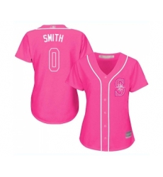 Women's Seattle Mariners #0 Mallex Smith Replica White Home Cool Base Baseball Jersey