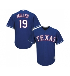 Men's Texas Rangers #19 Shelby Miller Replica Royal Blue Alternate 2 Cool Base Baseball Jersey