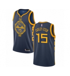 Women's Golden State Warriors #15 Willie Cauley-Stein Swingman Navy Blue Basketball Jersey - City Edition