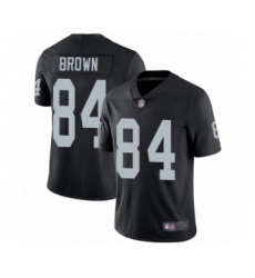Men's Oakland Raiders #84 Antonio Brown Black Team Color Vapor Untouchable Limited Player Football Jersey