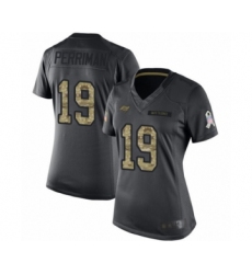 Women's Tampa Bay Buccaneers #19 Breshad Perriman Limited Black 2016 Salute to Service Football Jersey