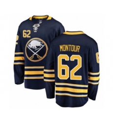 Youth Buffalo Sabres #62 Brandon Montour Fanatics Branded Navy Blue Home Breakaway Hockey Jersey
