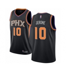 Men's Phoenix Suns #10 Ty Jerome Authentic Black Basketball Jersey Statement Edition