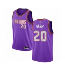 Women's Phoenix Suns #20 Dario Saric Swingman Purple Basketball Jersey - 2018  19 City Edition