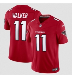 Men's Atlanta Falcons #11 Jalon Walker Red 2026 New F.U.S.E. Vapor Untouchable Limited Football Stitched Jersey