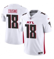 Men's Atlanta Falcons #18 Kirk Cousins White Vapor Untouchable Limited Football Stitched Jersey