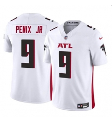 Men's Atlanta Falcons #9 Michael Penix Jr White 2024 Draft F.U.S.E. Vapor Untouchable Limited Football Stitched Jersey