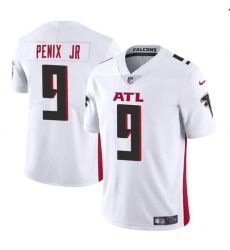 Men's Atlanta Falcons #9 Michael Penix Jr White 2024 Draft Vapor Untouchable Limited Football Stitched Jersey