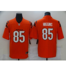 Men's Cincinnati Bengals #85 Tee Higgins Nike Orange Vapor Limited Jersey
