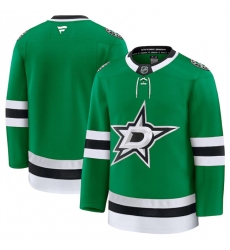 Men's Dallas Stars Blank Green 2024-25 Home Stitched Hockey Jersey