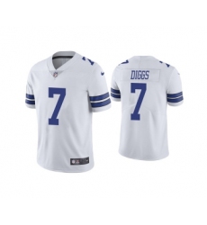 Youth Dallas Cowboys #7 Trevon Diggs White Vapor Untouchable Limited Stitched Jersey