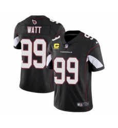 Men's Arizona Cardinals 2022 #99 J.J. Watt Black With 4-star C Patch Vapor Untouchable Limited Stitched NFL Jersey