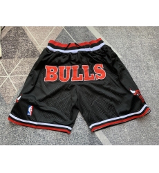 Men's Chicago Bulls Black Shorts