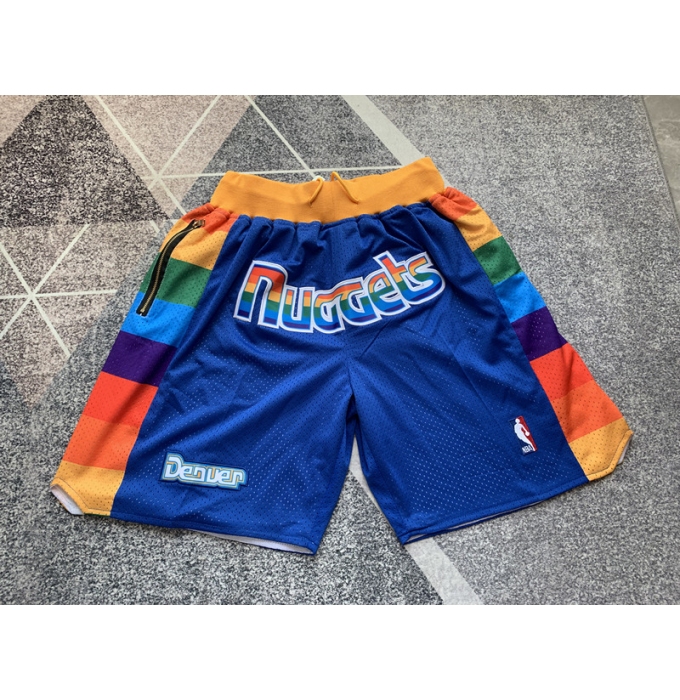 Men's Denver Nuggets Rainbow Rainbow restoring ancient ways Shorts
