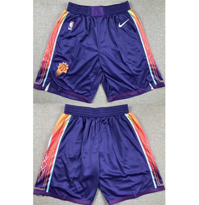Men's Phoenix Suns Purple City Edition Shorts