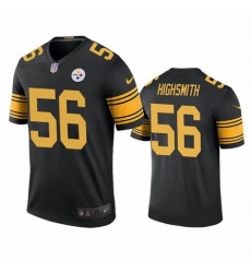 Men's Pittsburgh Steelers #56 Alex Highsmith Black Color Rush Limited Football Stitched Jersey