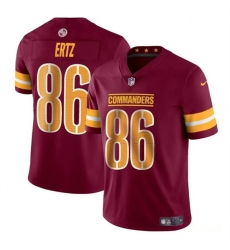 Youth Washington Commanders #86 Zach Ertz Burgundy Vapor Limited Stitched Football Jersey