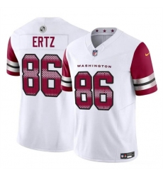 Youth Washington Commanders #86 Zach Ertz White 2023 F.U.S.E. Vapor Limited Stitched Football Jersey