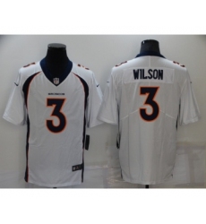 Women Denver Broncos #3 Russell Wilson White Vapor Untouchable Limited Stitched Jersey