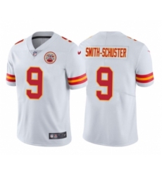 Men's Kansas City Chiefs #9 JuJu Smith-Schuster White Vapor Limited Football Jersey