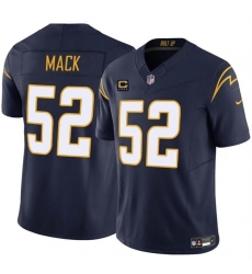 Men's Los Angeles Chargers #52 Khalil Mack Navy 2024 F.U.S.E. With 4-Star C Vapor Untouchable Limited Stitched Jersey