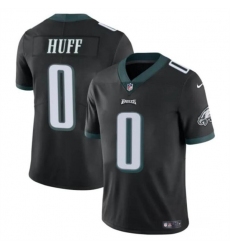 Men's Philadelphia Eagles #0 Bryce Huff Black Vapor Untouchable Limited Football Stitched Jersey