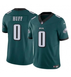 Men's Philadelphia Eagles #0 Bryce Huff Green 2024 F.U.S.E. Vapor Untouchable Limited Football Stitched Jersey