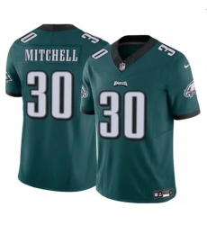 Men's Philadelphia Eagles #30 Quinyon Mitchell Green 2024 Draft F.U.S.E Vapor Untouchable Limited Football Stitched Jersey