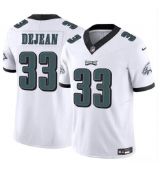 Men's Philadelphia Eagles #33 Cooper DeJean White 2024 Draft F.U.S.E. Vapor Untouchable Limited Football Stitched Jersey