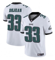 Men's Philadelphia Eagles #33 Cooper DeJean White 2024 Draft Vapor Untouchable Limited Football Stitched Jersey