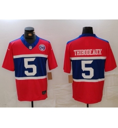 Men's New York Giants #5 Kayvon Thibodeaux Limited Red Alternate FUSE Team Vapor Jersey