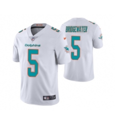 Men's Miami Dolphins #5 Teddy Bridgewater White Vapor Untouchable Limited Stitched Football Jersey