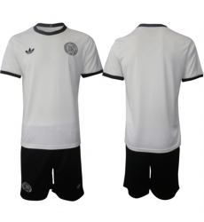 Men's Germany Blank White 2025 Home Soccer Jersey Suit