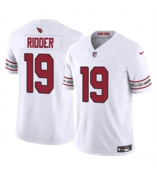 Men's Arizona Cardinals #19 Desmond Ridder White 2023 F.U.S.E. Vapor Untouchable Limited Football Stitched Jersey