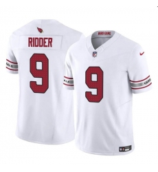 Men's Arizona Cardinals #9 Desmond Ridder White 2024 F.U.S.E. Vapor Untouchable Limited Football Stitched Jersey