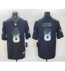 Men's Tennessee Titans #8 Will Levis Black 2019 Vapor Smoke Fashion Stitched NFL Nike Limited Jersey