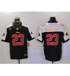 Men's San Francisco 49ers #23 Christian McCaffrey Black F.U.S.E. Mexico With Gate Bridge Vapor Limited Stitched Football Jersey