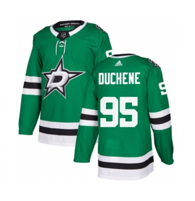 Men's Dallas Stars #95 Matt Duchene Green Stitched Jersey