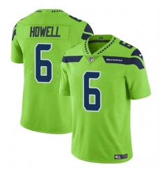 Youth Seattle Seahawks #6 Sam Howell Green Vapor Limited Football Stitched Jersey